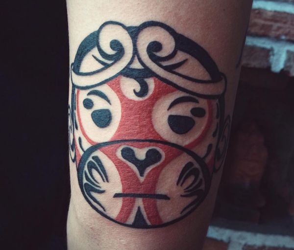 Tribal Tattoo Affe Haida Design