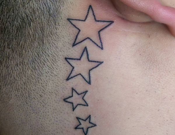 Sterne tattoo schmetterling Sterne Tattoo