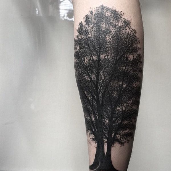 Linden Baum Tattoo Design