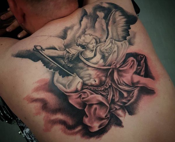 Motive engel tattoo baby Schutzengel Tattoo
