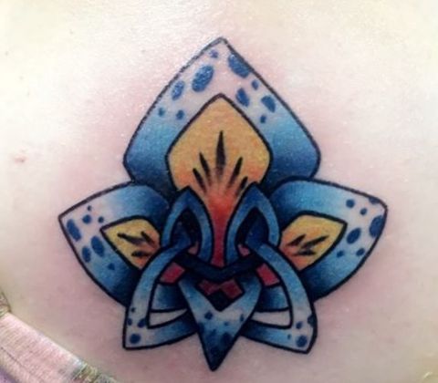 Keltisch Orchidee Tattoo