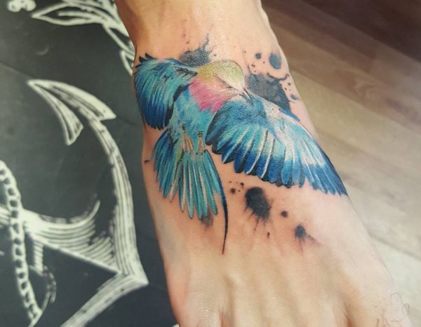 Vogel Fuß Tattoo