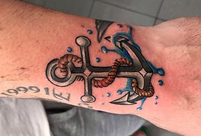 Unterarm totenkopf tattoo mann Tattoo Unterarm