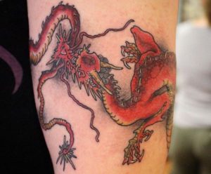 Drachen Armband Tattoo