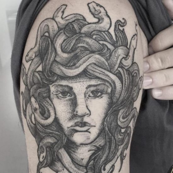 Medusa Tattoos 20 Ideen mit Bedeutung
