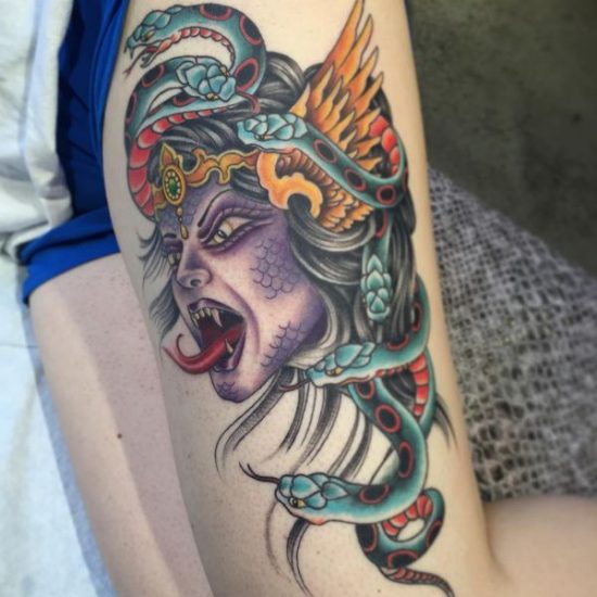 Medusa Tattoos 20 Ideen mit Bedeutung