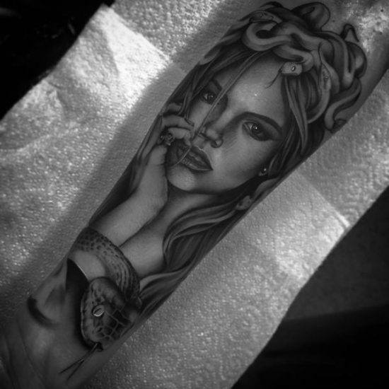 Medusa Tattoos 20 Ideen mit Bedeutung