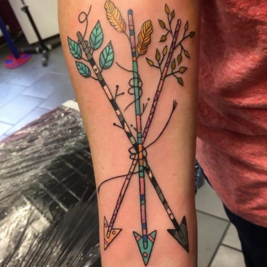 Bedeutung Pfeil Tattoo