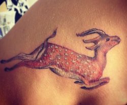 Gazelle und Reh Tattoos : 20 Ideen mit Bedeutung
