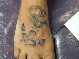 20 schicke Fuß Tattoo Ideen
