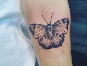 Schmetterling Design auf dem Arm