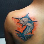 Schwertfisch Tattoos: Bedeutungen und Ideen