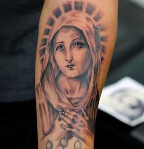 Religiöse Tattoo