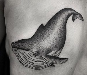 Tattoo Wal am Rücken